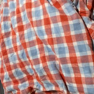 LLBean flannel duvet cover